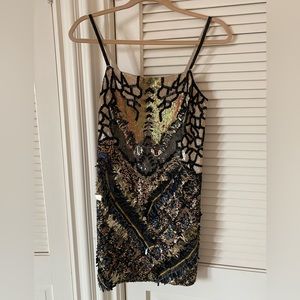 All Saints Dreamcatcher Sequin Dress